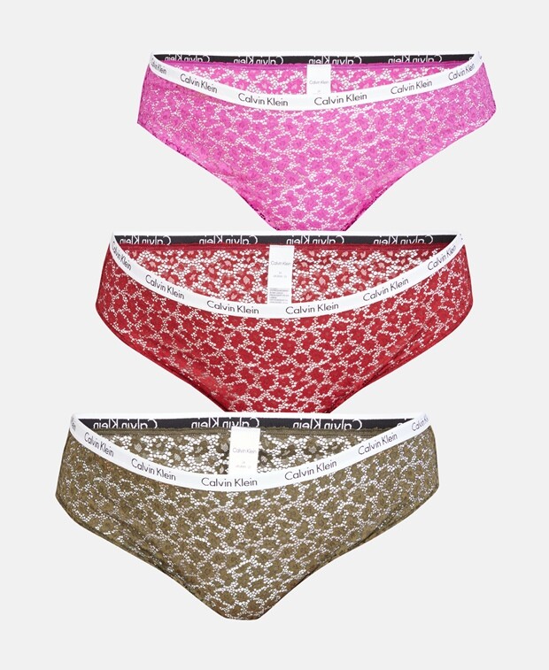 

Трусы, упаковка 3 шт. Calvin Klein Underwear, фиолетовый