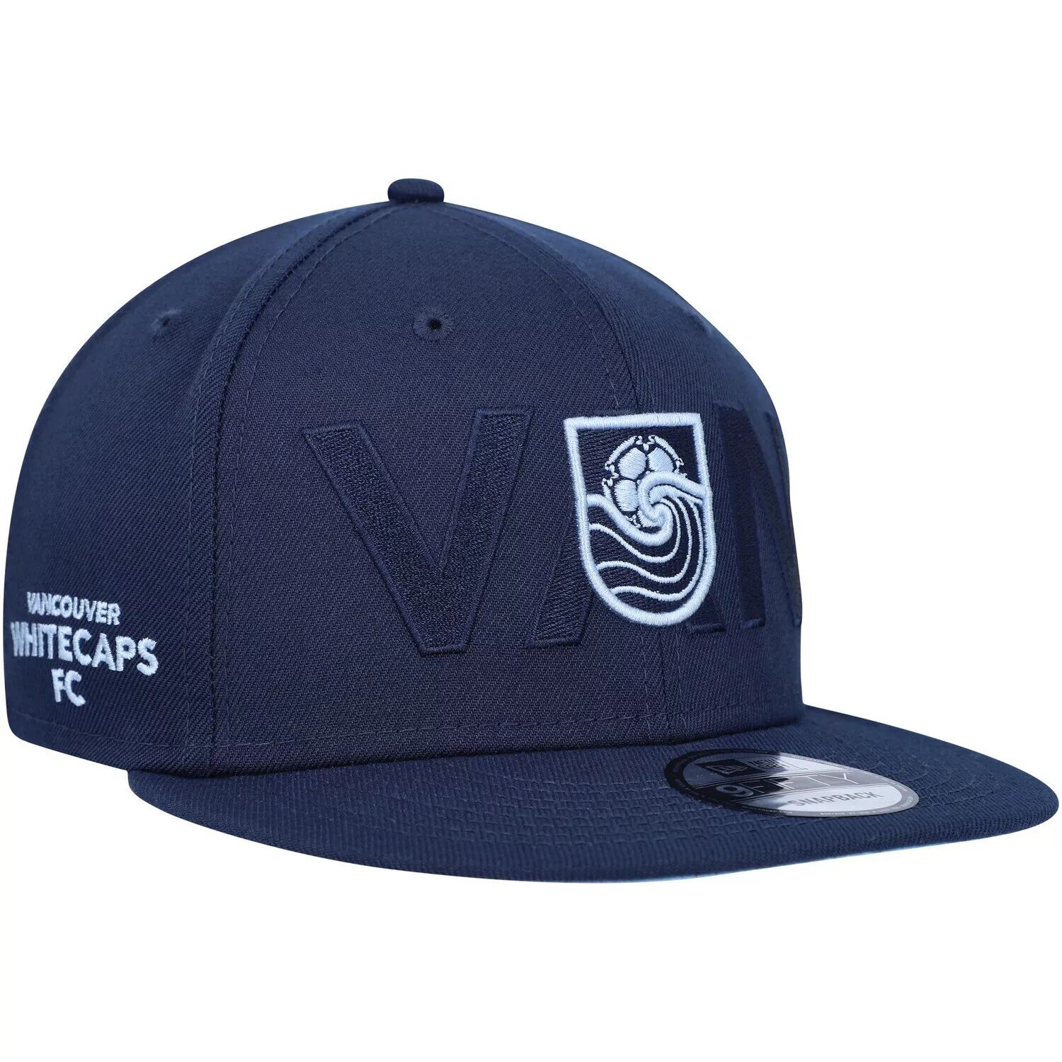 

Мужская кепка New Era Deep Sea Blue Vancouver Whitecaps FC Kick Off 9FIFTY Snapback
