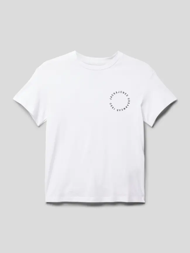 

Футболка с принтом-лейблом модель "SUNSET" Jack & Jones, белый