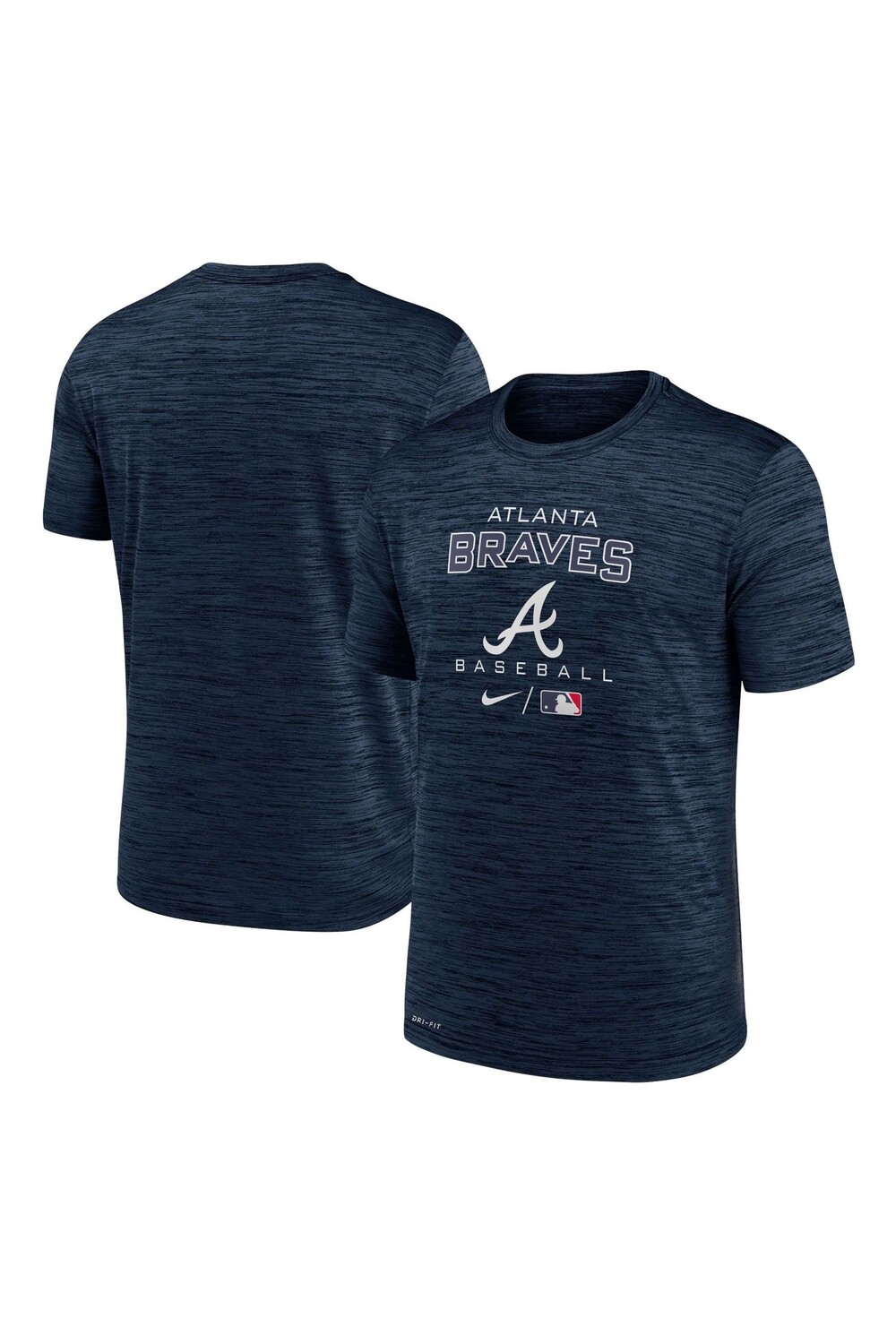 

Футболка Nike Fanatics Atlanta Braves Legend Practice Velocity Nike, синий
