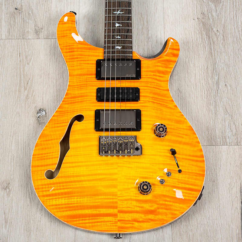 Электрогитара PRS Paul Reed Smith Private Stock Special Semi-Hollow Limited Edition Guitar, Citrus Glow