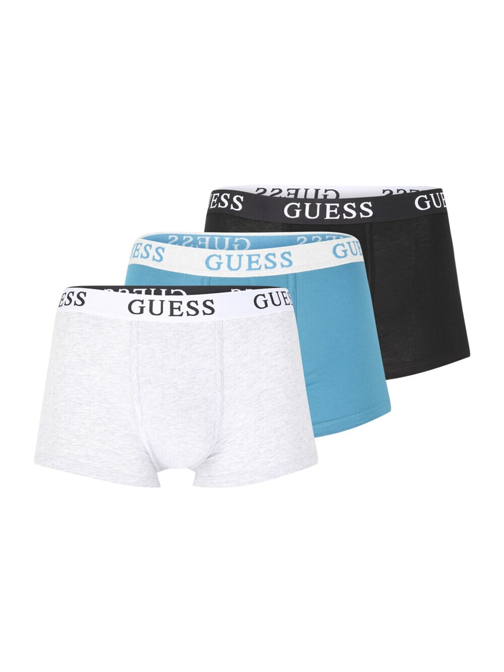 

Трусы боксеры Guess, синий/черный/белый