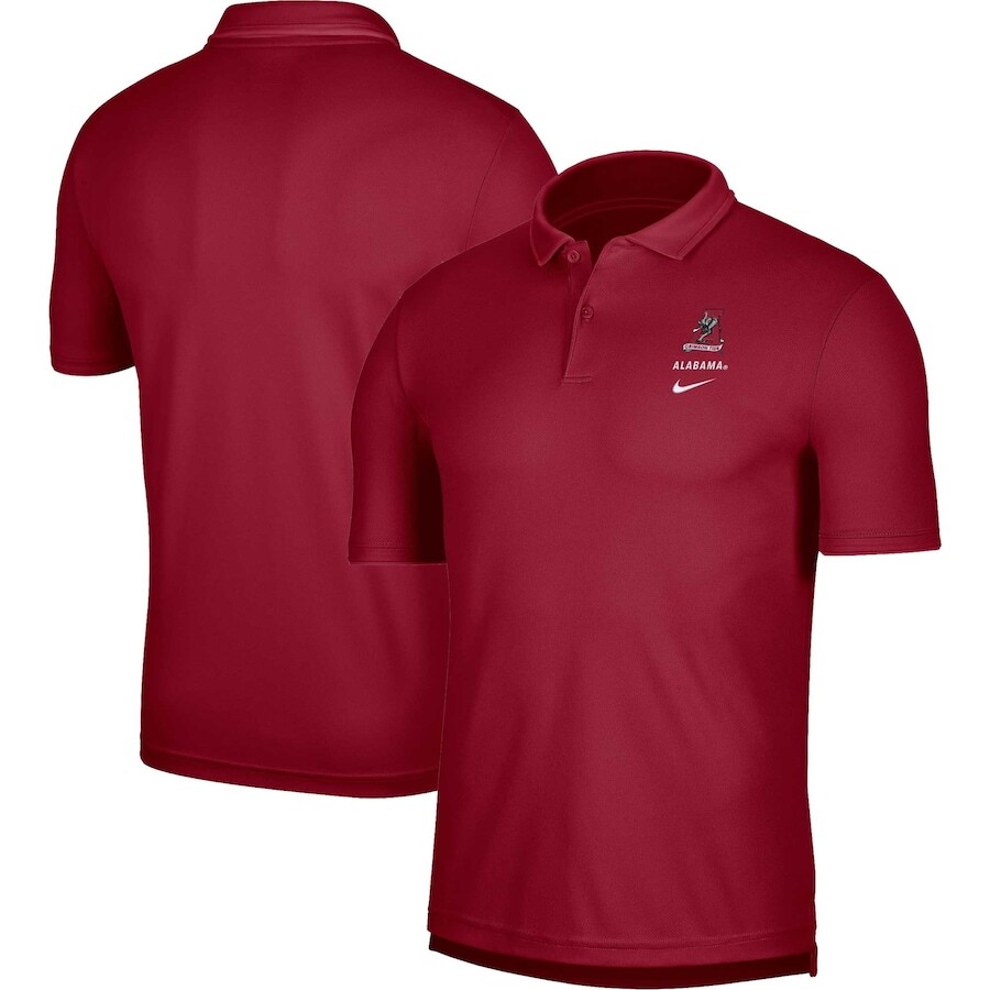 

Поло с коротким рукавом Nike Alabama Crimson Tide, малиновый