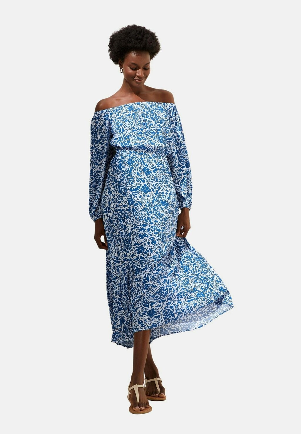 

Летнее платье Marks & Spencer, синий