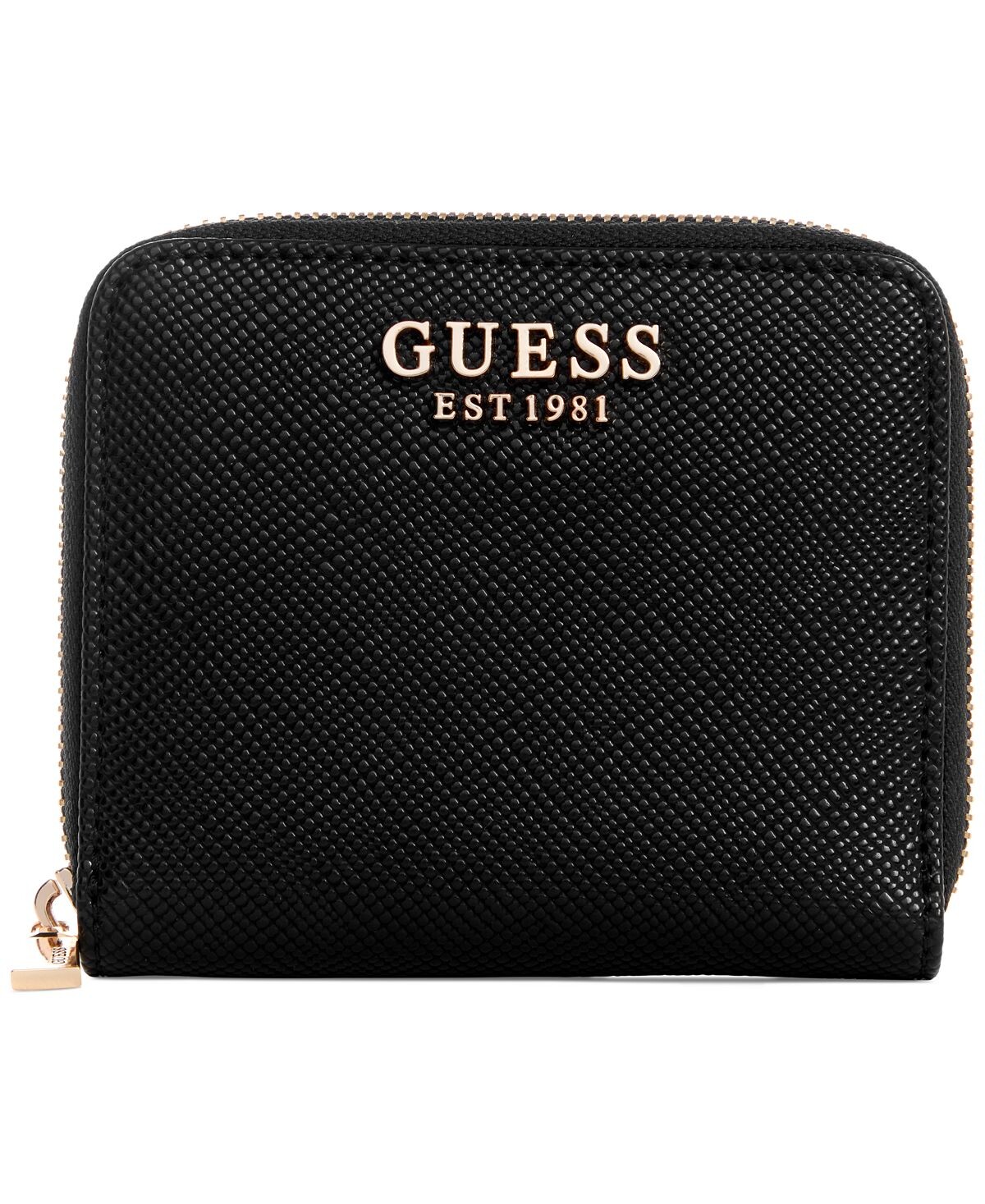 

Маленький кошелек Laurel на молнии GUESS, черный
