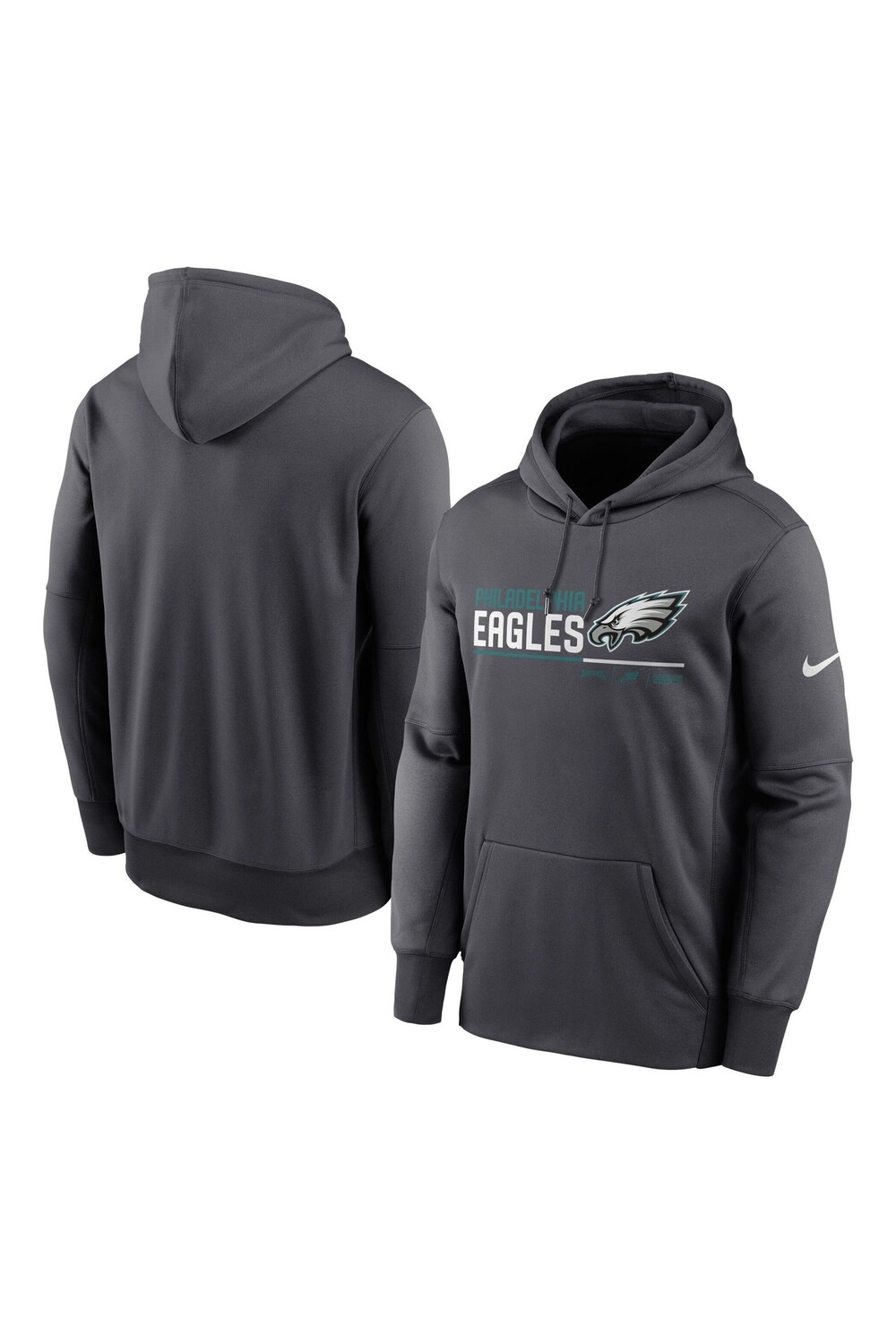 

Толстовка Nike Thermal Fanatics Philadelphia Eagles Nike, серый