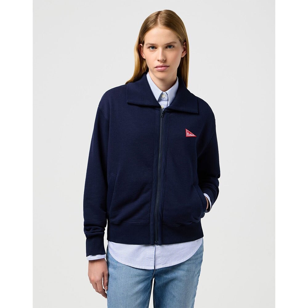 

Толстовка Wrangler 112351963 Full Zip, синий