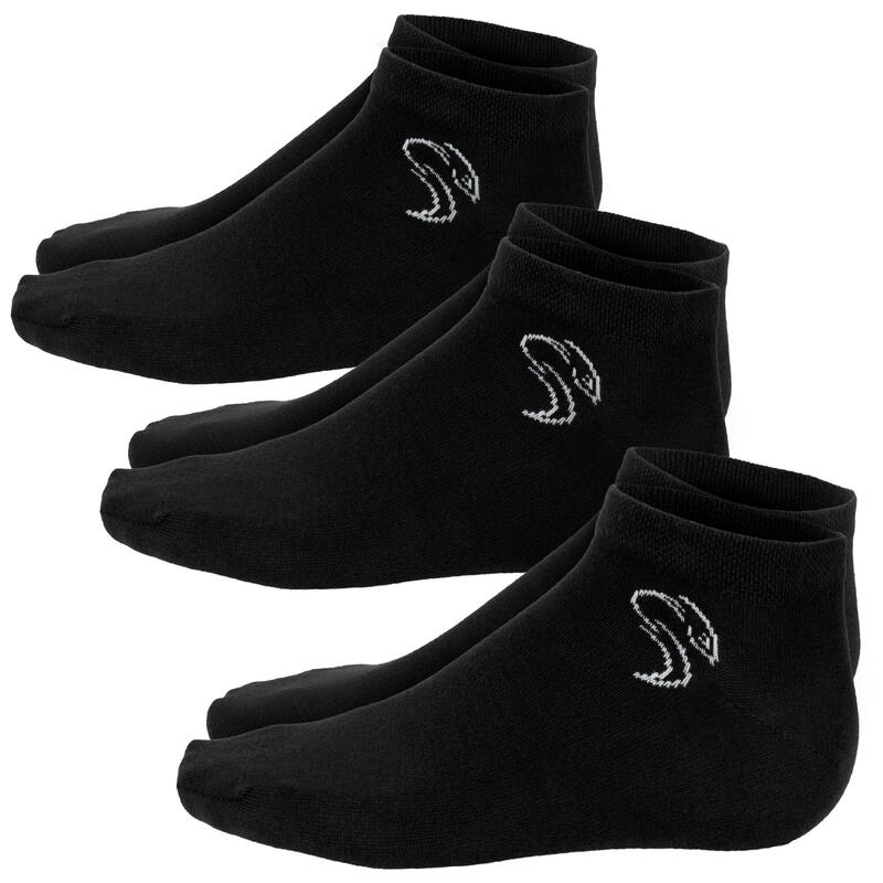 цена Базовые носки-кроссовки | 3 пары | Дамы и господа | Черный BLACK SNAKE, цвет schwarz