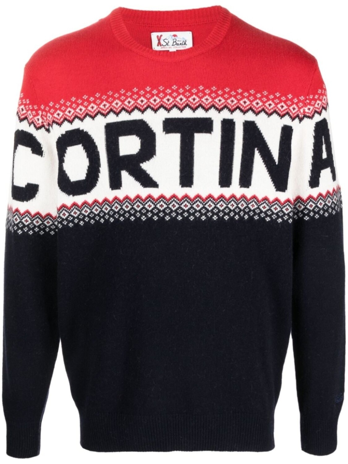 

MC2 Saint Barth джемпер Cortina, красный