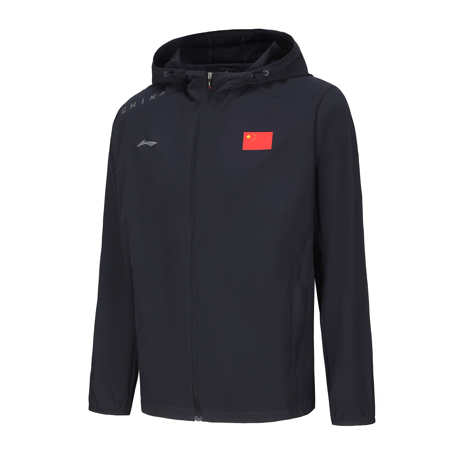 

Li Ning ПОДКЛАДКА Тренч унисекс, AFDU317-2 Голубино-серый |