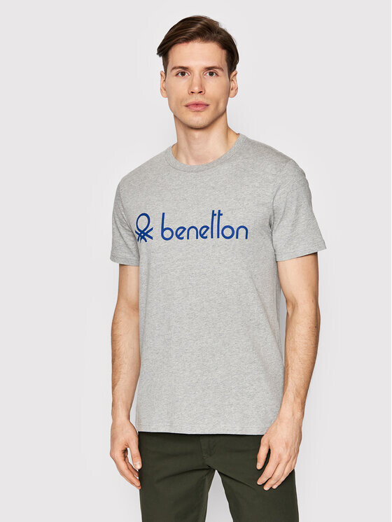 

Футболка стандартного кроя United Colors Of Benetton, серый