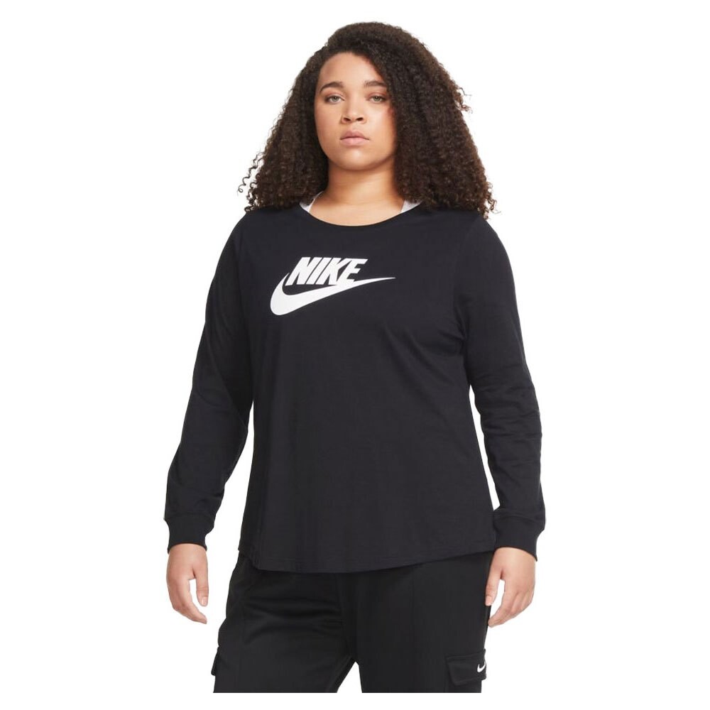 

Футболка с длинным рукавом Nike Sportswear Essential Big, черный