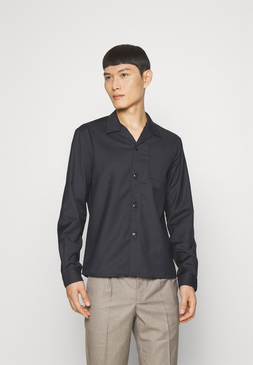 

Рубашка MICKBBSTONES JACKET Bruuns Bazaar, темно-синий