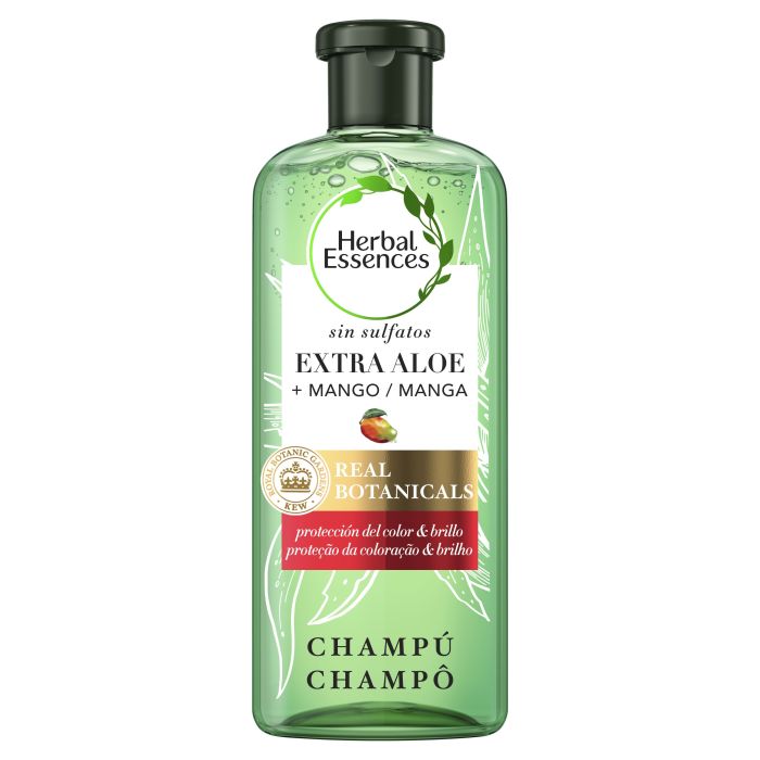 Шампунь Bio Renew Champú de Mango y Aloe Vera Herbal Essences, 380 ml herbal essences shampoo conditioner bio renew argan oil of morocco 2x400 ml