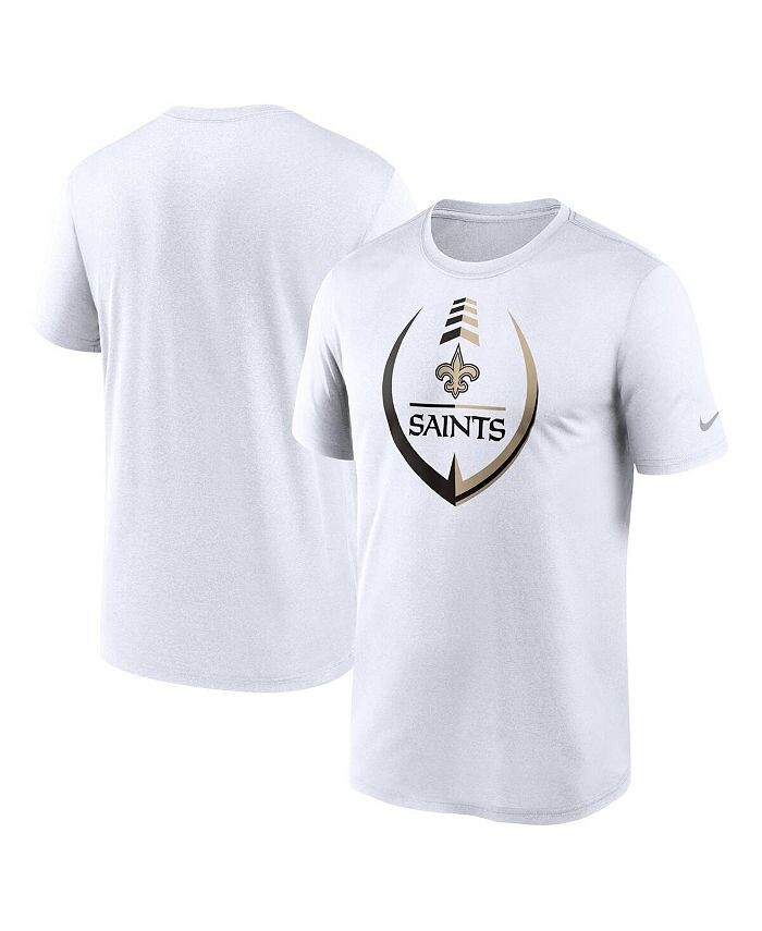 

Мужская белая футболка New Orleans Saints Icon Legend Performance Nike, белый