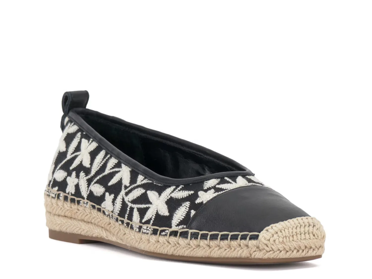 

Слипоны Miheli Espadrille Slip-On Vince Camuto, черный/кремовый