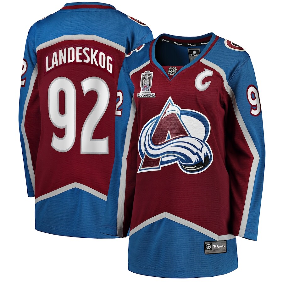

Джерси Fanatics Branded Colorado Avalanche, бордовый