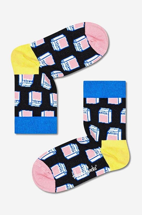 

Молочные детские носки Happy Socks, мультиколор