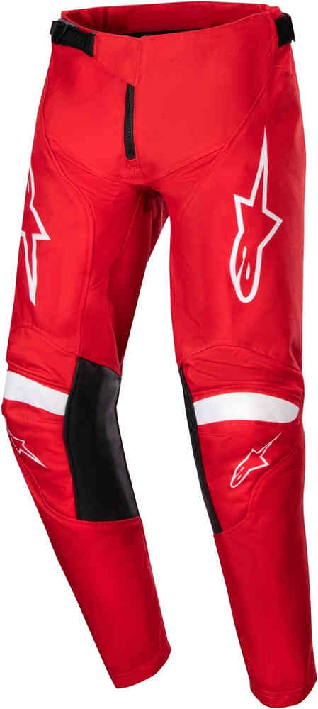 Молодежные брюки для мотокросса Racer Lurv Alpinestars, красный белый