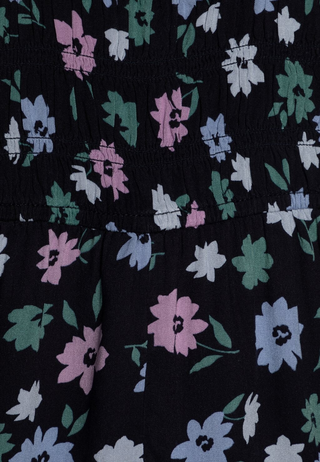 

Комбинезон Smocked Romper Abercrombie & Fitch, черный
