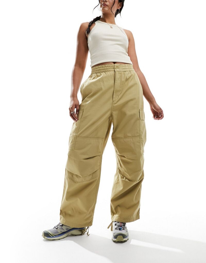 

Коричневые брюки карго с парашютом Carhartt WIP Jet
