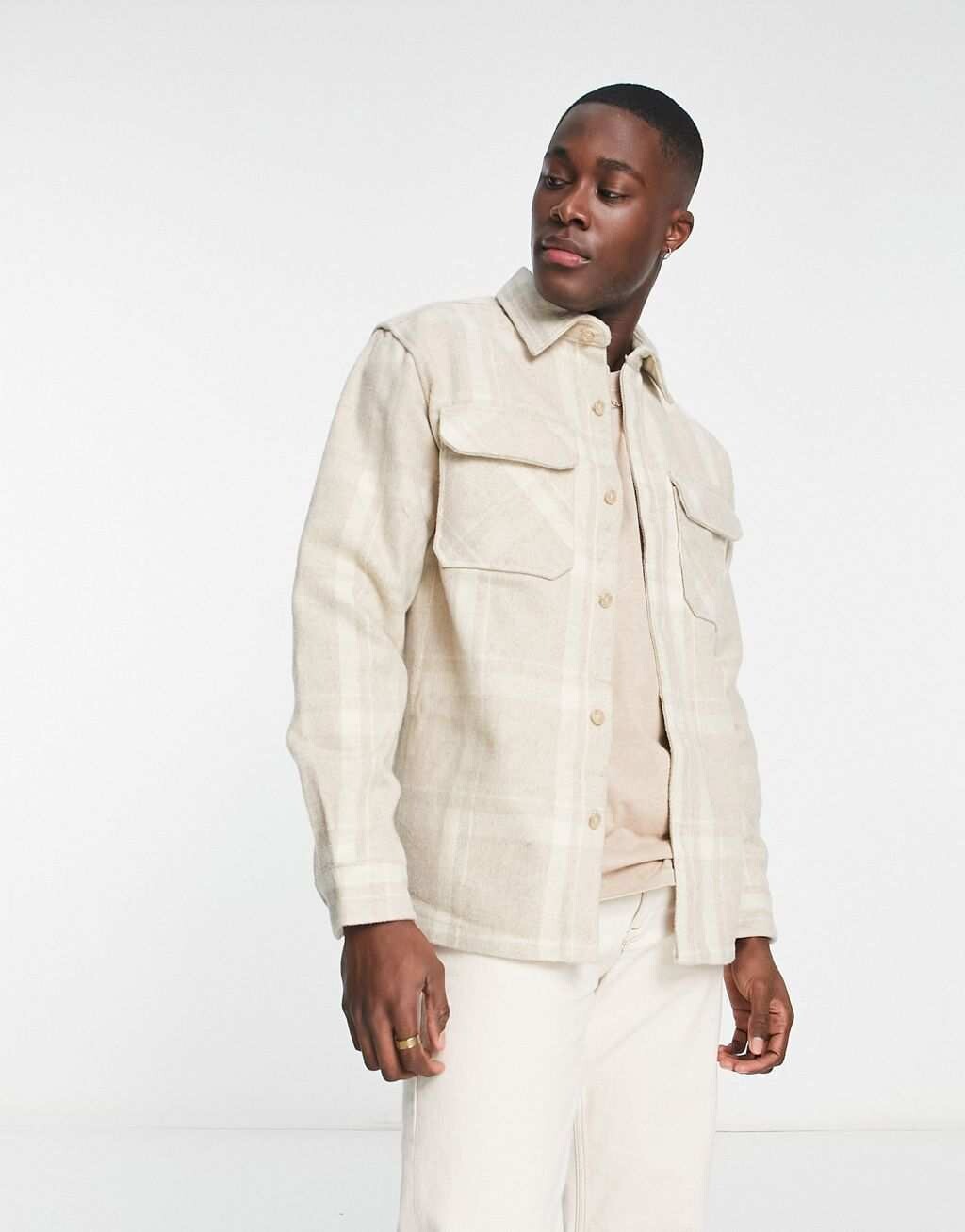 

Рубашка в клетку Pull&Bear