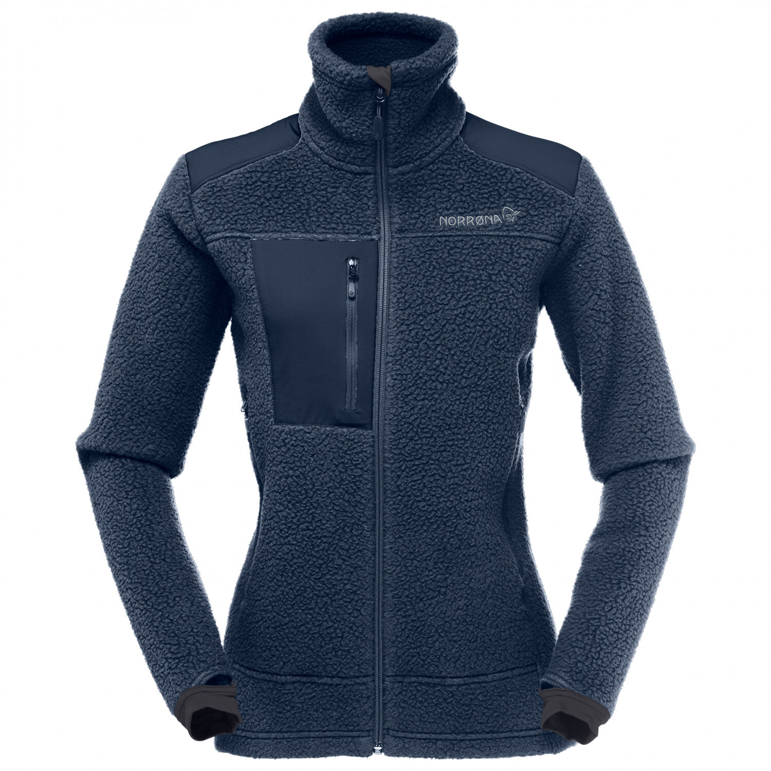 Флисовая жилетка Norrøna Women's Trollveggen Thermal Pro, цвет Indigo Night