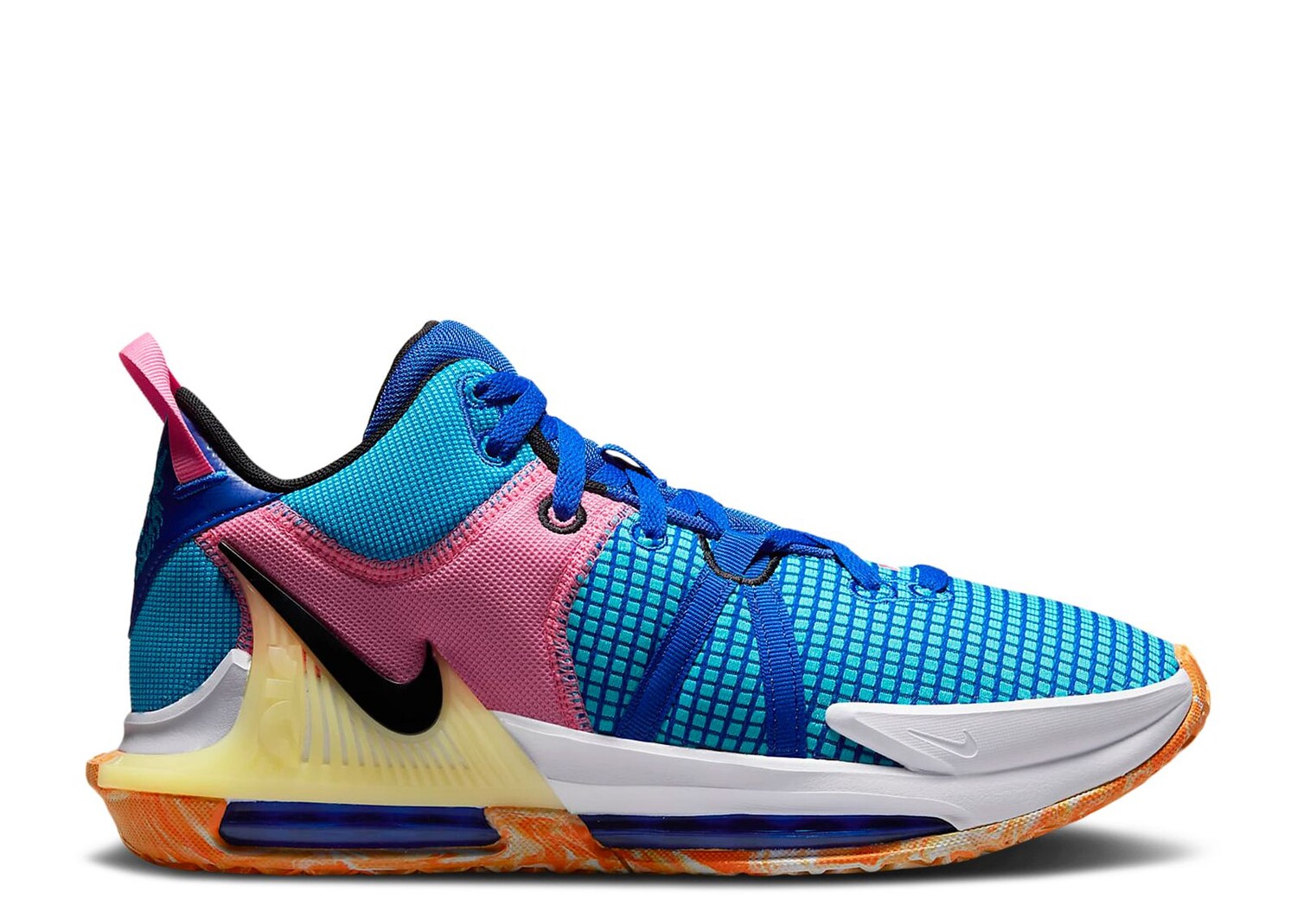 

Кроссовки Nike Lebron Witness 7 'Hyper Royal Pink', синий