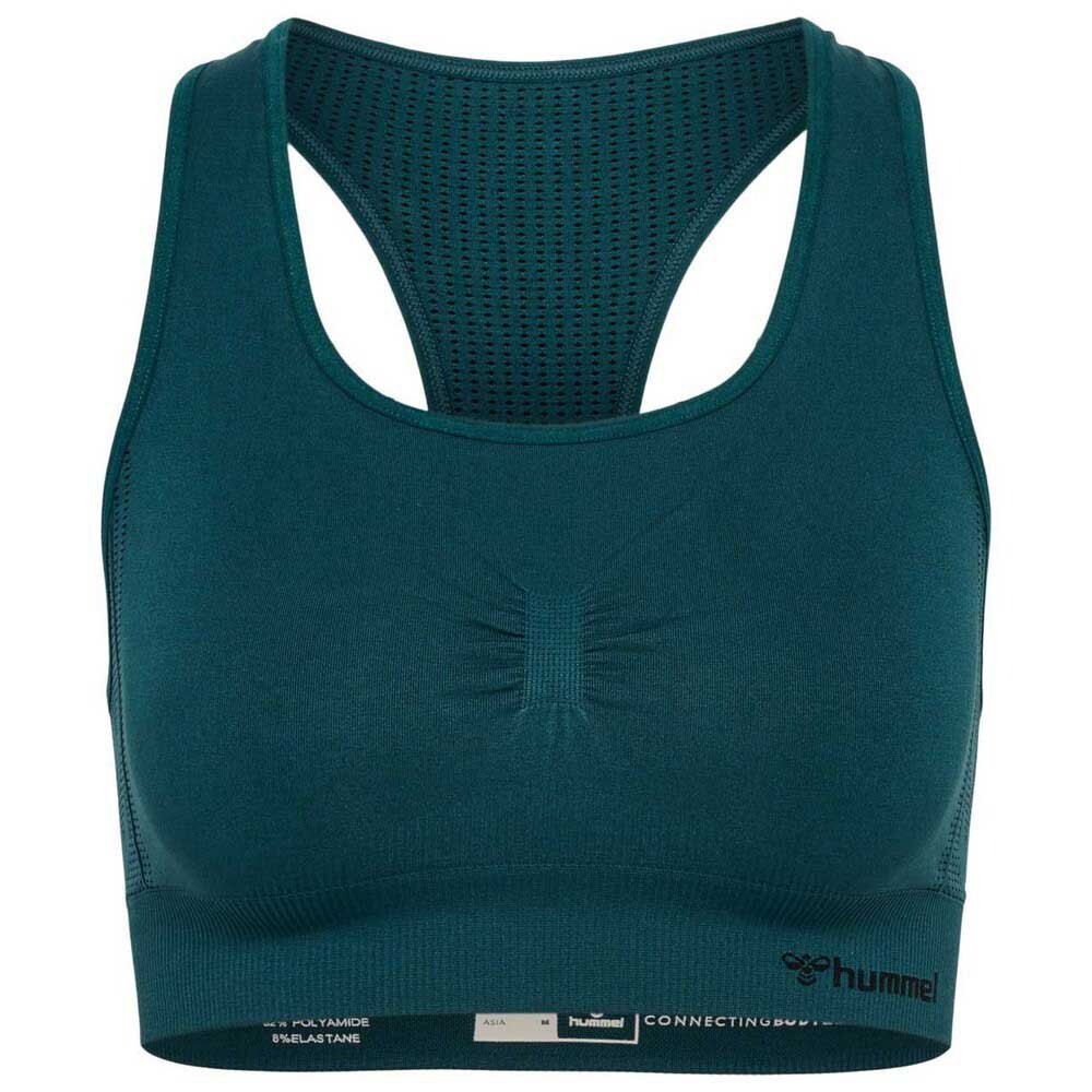 Спортивный топ Hummel Shaping Seamless, зеленый