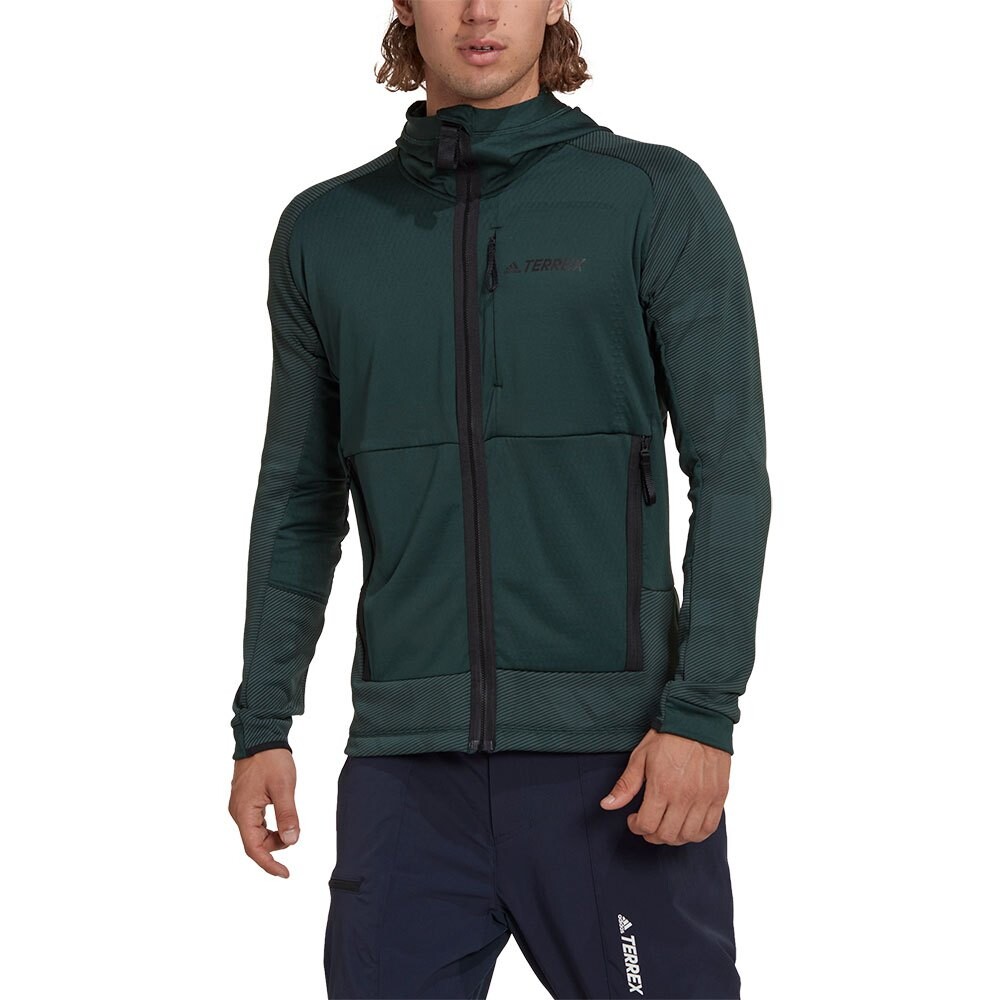 

Толстовка adidas Terrex Tech Flooce, зеленый