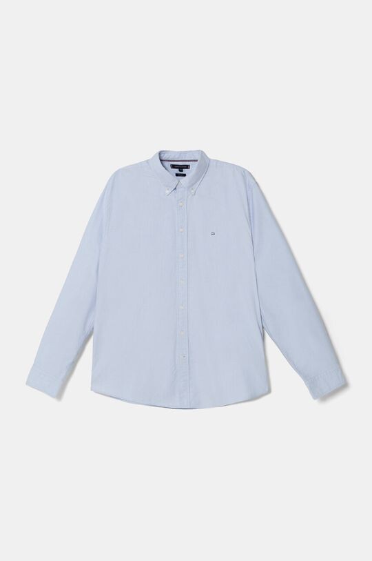 

Хлопковая рубашка Tommy Hilfiger, синий