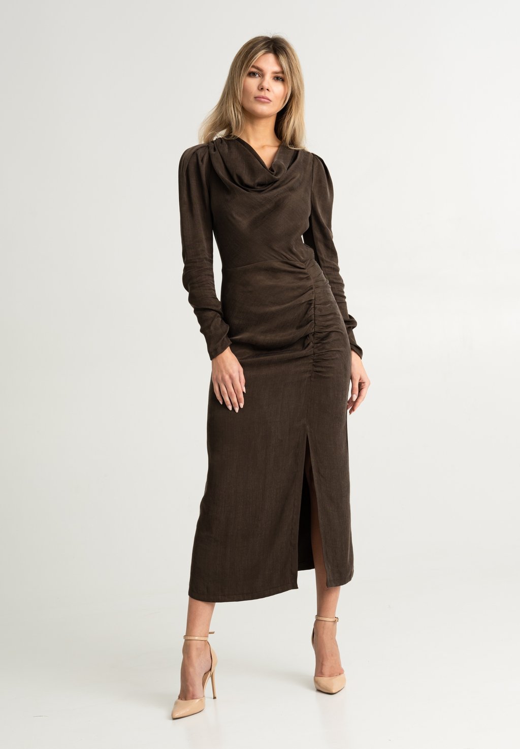 Платье повседневное ROMA LEIMANN, цвет brown