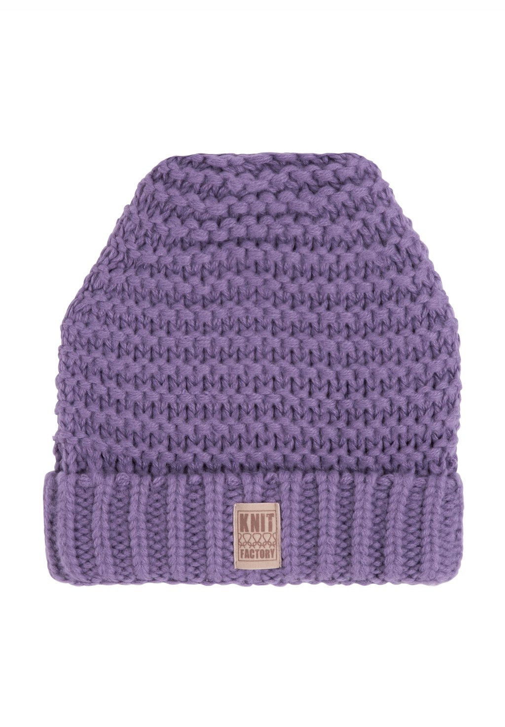 Шапка ALEX Knit Factory, цвет violet