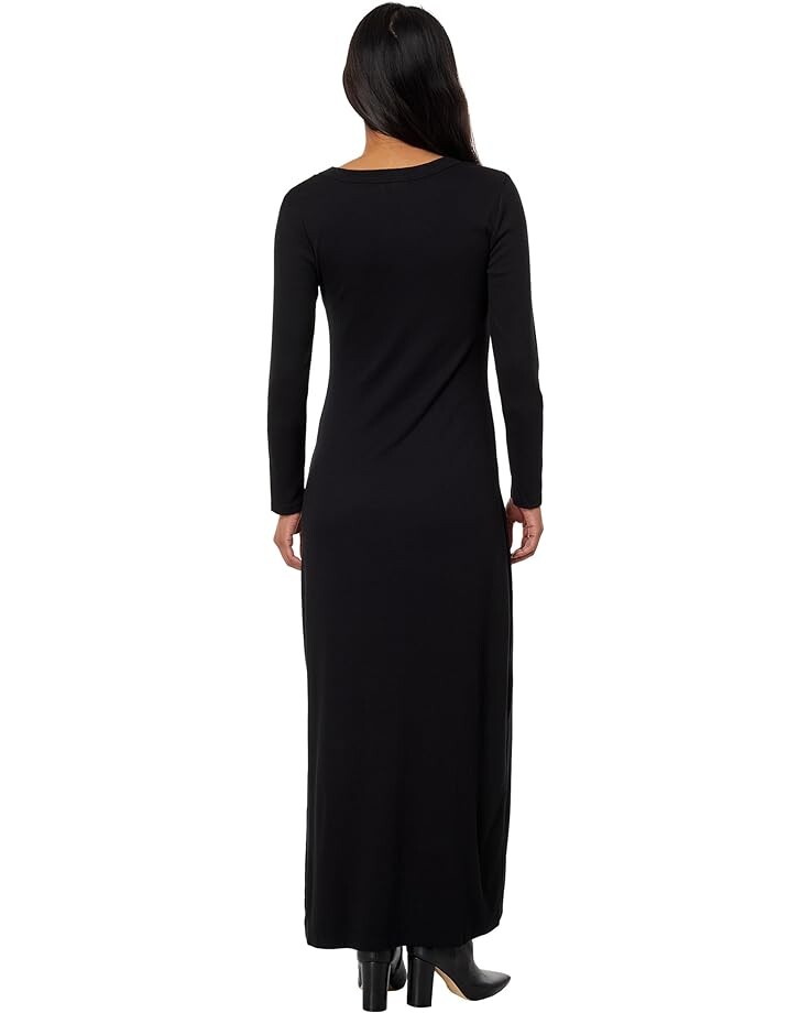 

Платье Michael Stars Fowler V-Neck Maxi Dress, черный