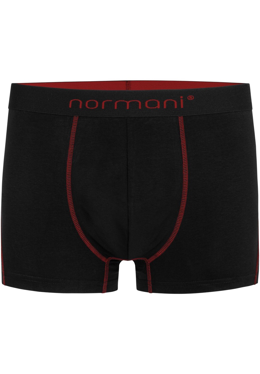 

6 шорт-боксеров из мягкого хлопка normani, красный