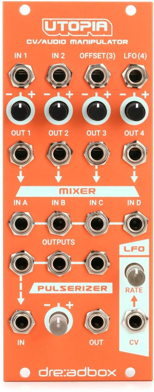

Модуль Eurorack Dreadbox Utopia CV-Audio Manipulator