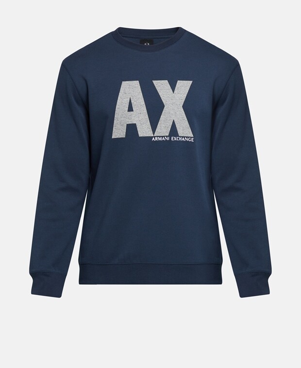 

Толстовка Armani Exchange, темно-синий
