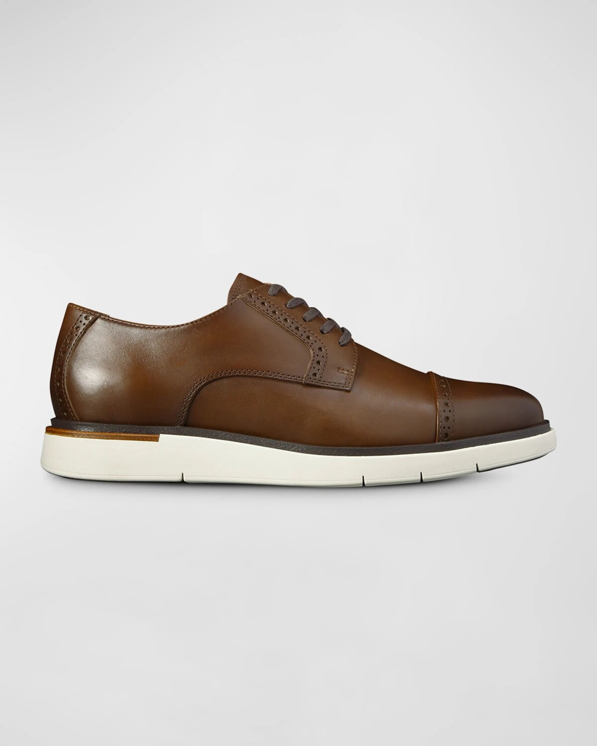 

Мужские кожаные кроссовки Caleb с закрытым носком Allen Edmonds, цвет Mahogany