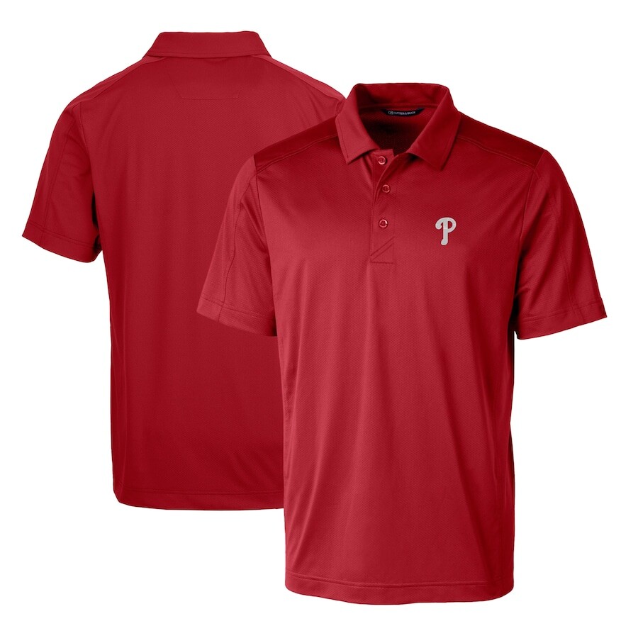 

Поло с коротким рукавом Cutter & Buck Philadelphia Phillies, красный