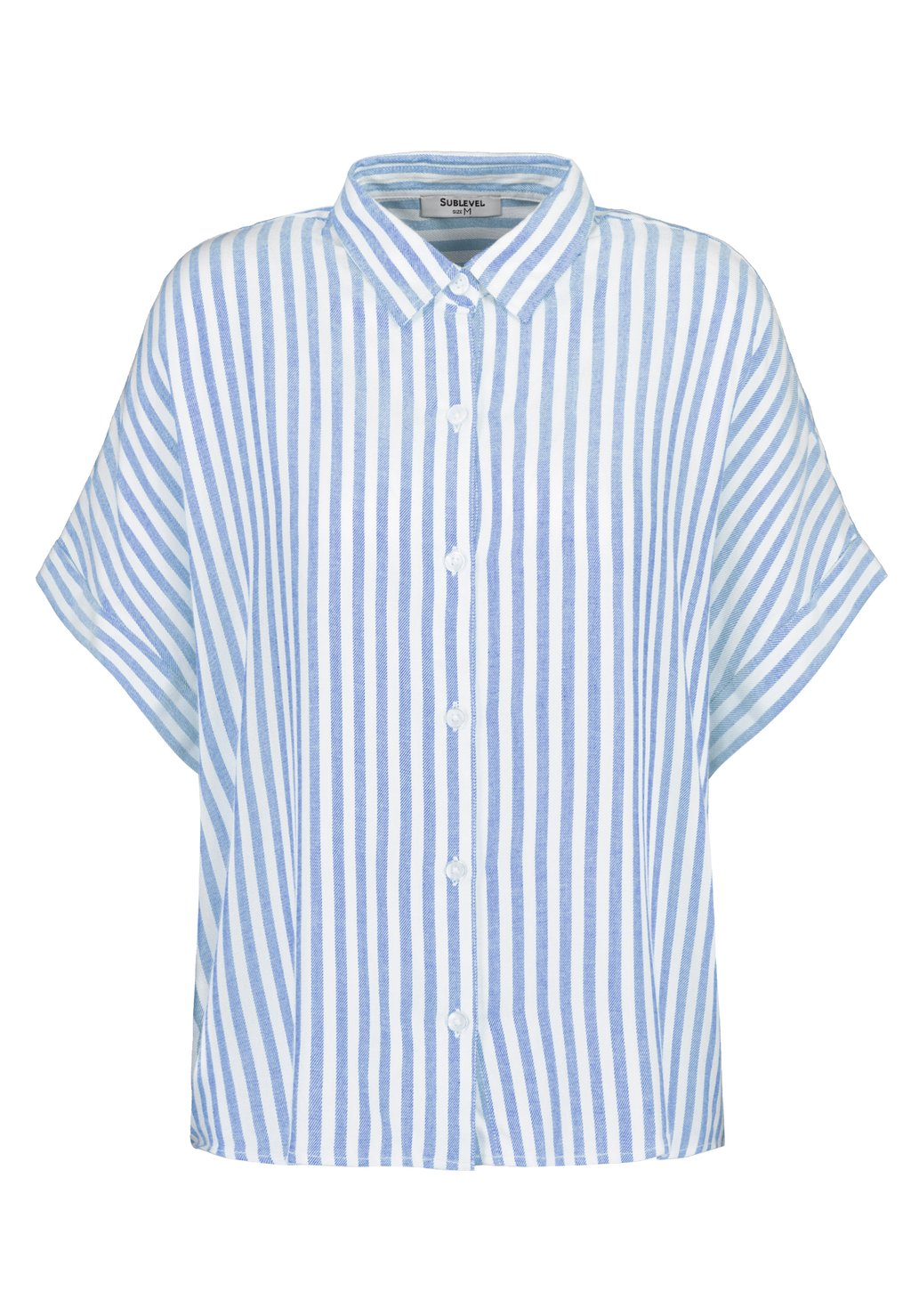 Блузка-рубашка KURZARM Sublevel, цвет blue