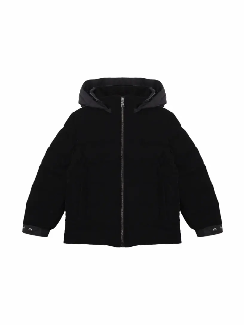 Велюровая куртка Cainan Moncler, черный