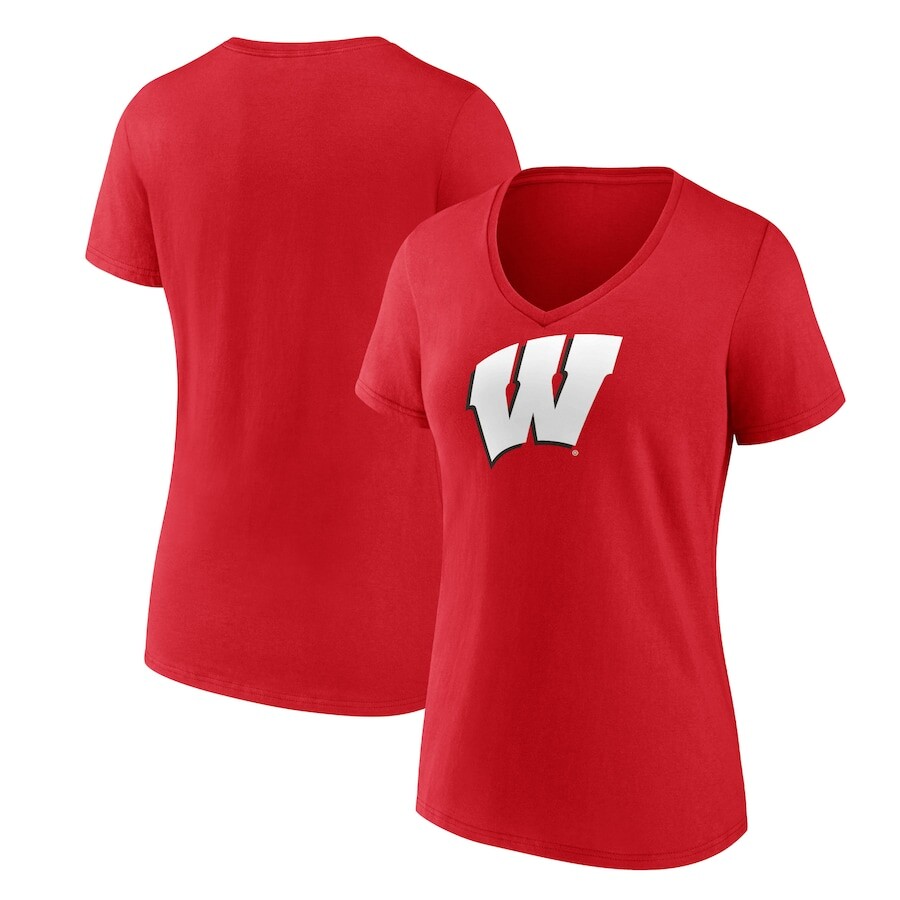 

Футболка с длинным рукавом Fanatics Branded Wisconsin Badgers, красный