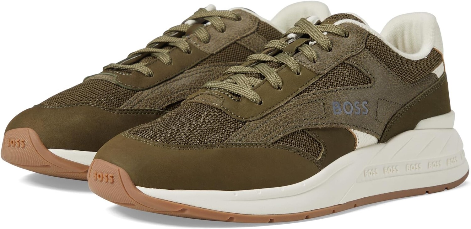 

Кроссовки Kurt Running Sneaker BOSS, цвет Dark Green