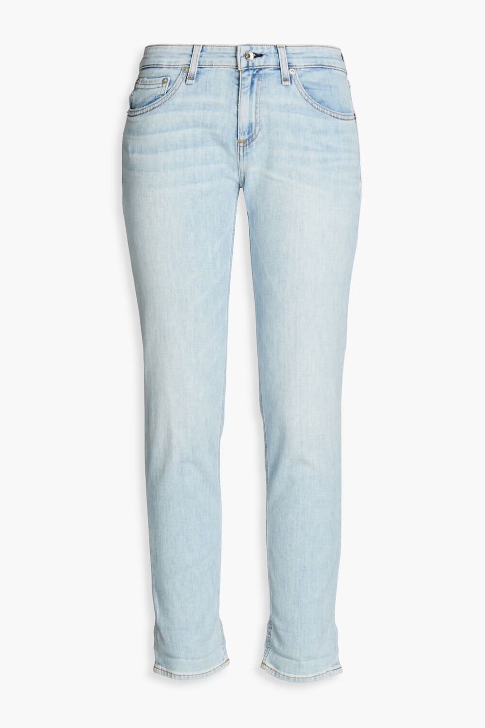 

Джинсы-бойфренды Rag & Bone, легкий деним