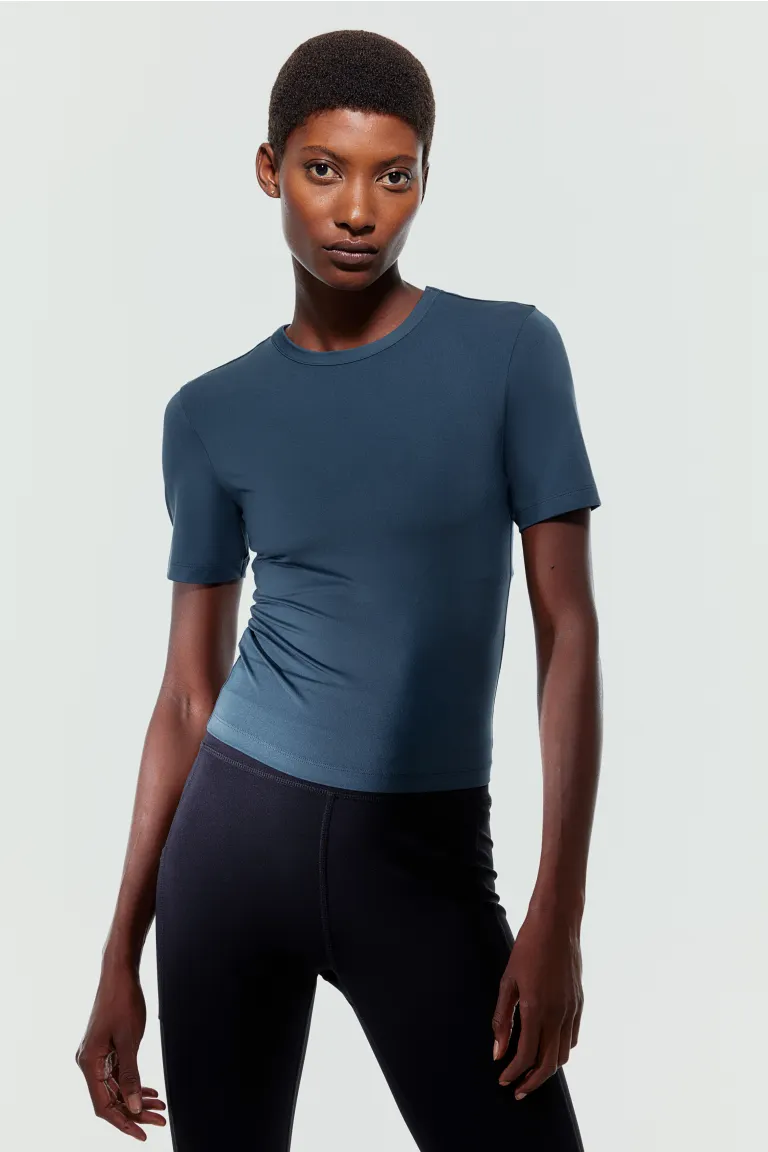 

Укороченная спортивная футболка от drymove H&M, зеленый