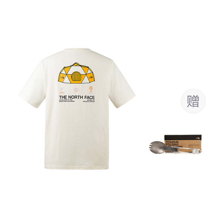 

Футболка унисекс из коллекции City Outdoor Dune White The North Face, цвет Dune White