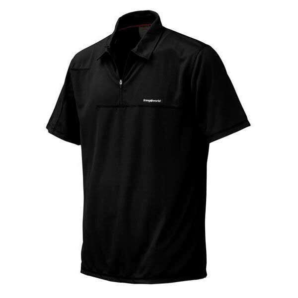 

Поло с коротким рукавом Trangoworld Espui Polartec Power Dry, черный