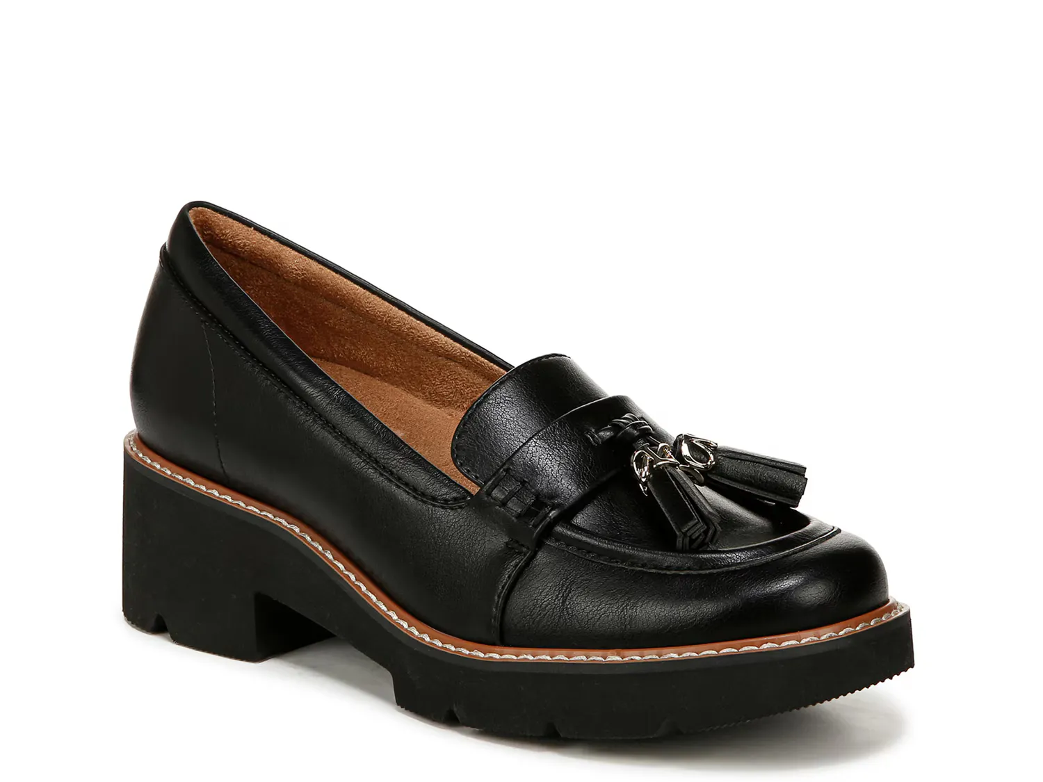 

Лоферы Committed Platform Loafer Naturalizer, черный