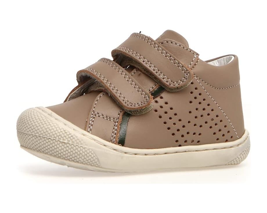 

Кроссовки Naturino Rokky, цвет Taupe/Green