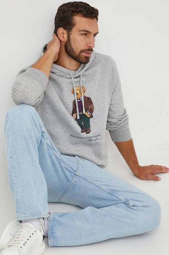 

Толстовка Polo Ralph Lauren, серый